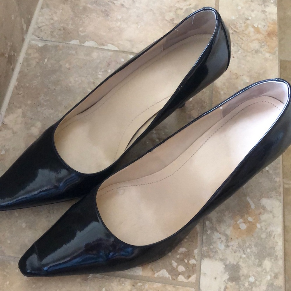 Calvin Klein patent leather heels